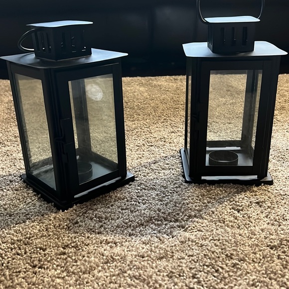Other - Metal Lantern tea light holder